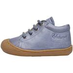 Chaussures Naturino bleues en cuir Nappa en cuir à lacets Pointure 26 look fashion pour enfant en promo 