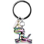 Navaris Porte-clé licorne multicolore - Porte-clé femme mignon avec anneau - Pour trousseau de clés ou déco sac à main - Licorne avec petit nuage
