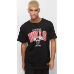 T-shirts Mitchell and Ness noirs en coton NBA Taille S en promo 