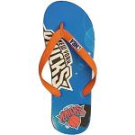 Sandales bleues NBA Pointure 40 look fashion 