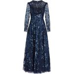 Needle & Thread robe longue à effet de transparence - Bleu