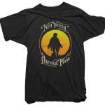 Neil Young T-Shirt - Neil Harvest Moon Tee Licence Officielle Coton Biologique