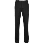 Pantalons chino noirs en coton stretch Taille XXL look fashion pour homme 