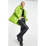 Doudounes Only vert lime en vinyle à capuche Taille XS pour femme en promo 