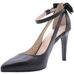 Chaussures Nero Giardini noires en cuir à boucles Pointure 38 look fashion pour femme 