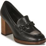 Chaussures casual NeroGiardini noires en cuir Pointure 41 avec un talon entre 7 et 9cm look casual pour femme en promo 