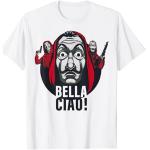 Netflix La Casa De Papel Bella Ciao Circle Trio T-Shirt