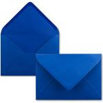 Neuser FarbenFroh Enveloppes C5, 229 x 154 mm, à colle humide 25 Umschläge Bleu roi (18).