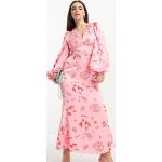 Robes à imprimés Never Fully Dressed roses à motif homards longues Taille L classiques pour femme en promo 