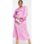 Robes longues violettes à motif homards longues Taille 3 XL classiques pour femme en promo 