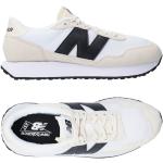 Chaussures New Balance 237 blanches en caoutchouc en cuir respirantes Pointure 44 classiques pour homme en promo 