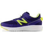 New Balance 570v3 Bungee Lace with Hook and Loop Top Strap, Basket, Blue, 36 EU