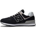 New Balance Homme 574 Sneakers, Noir Black Evb, 36