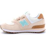 Baskets basses New Balance 574 roses Pointure 21 look casual pour fille 