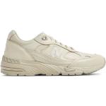 Baskets basses New Balance Made in UK beige clair en cuir à bouts ronds look casual pour homme 