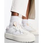 Baskets à lacets New Balance CT302 blanches en cuir à lacets Pointure 38,5 look casual pour femme 