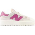 New Balance Unisexe CT302 en Beige/Rouge, Suede/Mesh, Taille 41.5 Large