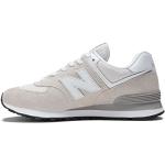 Chaussures de sport New Balance 574 blanches en tissu Pointure 42,5 look fashion pour homme 