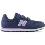 Chaussures de running New Balance 500 bleues en fibre synthétique légères à scratchs Pointure 36 pour enfant 