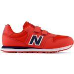 Chaussures de running New Balance 500 rouges en fibre synthétique légères à scratchs Pointure 36 pour enfant 