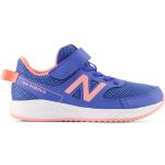 New Balance Kids' 570v3 Bungee Lace with Top Strap en Bleu/Rose, Mesh, Taille 33 Large