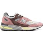 Baskets basses New Balance Made in UK roses en velours à bouts ronds look casual pour femme 