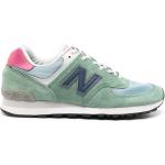 Baskets basses New Balance Made in UK vertes en velours à bouts ronds look casual pour homme 