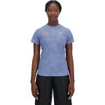 T-shirts New Balance Q Speed à motif New York à manches courtes Taille L look fashion pour femme 