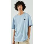 T-shirts New Balance bleu ciel Taille XS pour homme 
