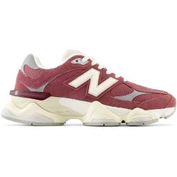 New Balance Unisexe 9060 en Rouge/Gris/Beige, Leather, Taille 43 Large
