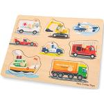 Puzzles en bois New classic toys sur les transports 