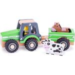 Tracteurs New classic toys à motif animaux de chevaux 
