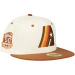 Casquettes fitted New Era 59FIFTY beiges Houston Astros pour homme 