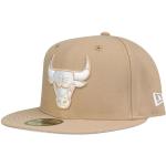Casquettes fitted New Era 59FIFTY camel NBA pour homme 