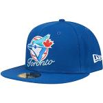 Casquettes fitted New Era 59FIFTY bleues Toronto Blue Jays pour homme 