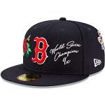 Casquettes fitted New Era 59FIFTY Boston red sox look fashion pour homme 