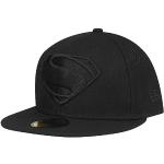 Casquettes fitted New Era 59FIFTY noires Superman look fashion pour homme 