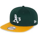 New Era Oakland Athletics MLB Essentials Green Yellow 9Fifty Snapback Cap - M - L