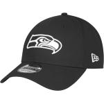 Casquettes New Era 9FORTY noires à logo en coton Seattle Seahawks look fashion pour homme 
