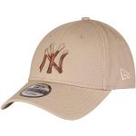 Casquettes New Era 9FORTY beige clair camouflage à New York NY Yankees Tailles uniques look fashion 