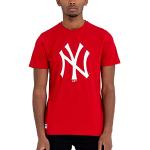 T-shirts New Era Basic rouges en coton à motif New York NY Yankees Taille XL look fashion pour homme 