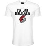 New Era Basic Shirt - NBA Portland Trail Blazers Blanc