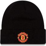 Chapeaux New Era noirs à logo Manchester United F.C. Tailles uniques pour homme 