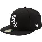 Casquettes New Era 59FIFTY noires Chicago White Sox Taille XL look fashion pour homme 