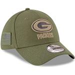Casquettes New Era 39THIRTY vertes Green Bay Packers Taille S pour homme 