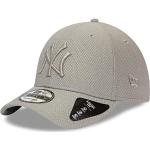 Casquettes de baseball New Era Diamond Era grises en polyester à New York NY Yankees pour homme 