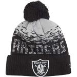 New Era NFL Sport Knit Bonnet Beanie - Oakland Raiders