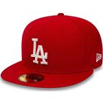 Casquettes New Era 59FIFTY rouges LA Dodgers Taille XL pour homme 