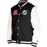 Vestes de foot New Era NFL blanches à rayures à motif lions Miami Dolphins Taille M 
