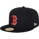 Casquettes New Era MLB bleues en polyester Boston red sox look fashion 